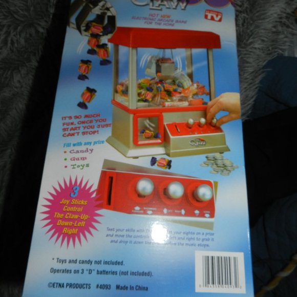 Claw Toy Grabber Arcade Machine & Lights & Sounds 💥🆕NWT! FAST SHIPPING! - Picture 11 of 14